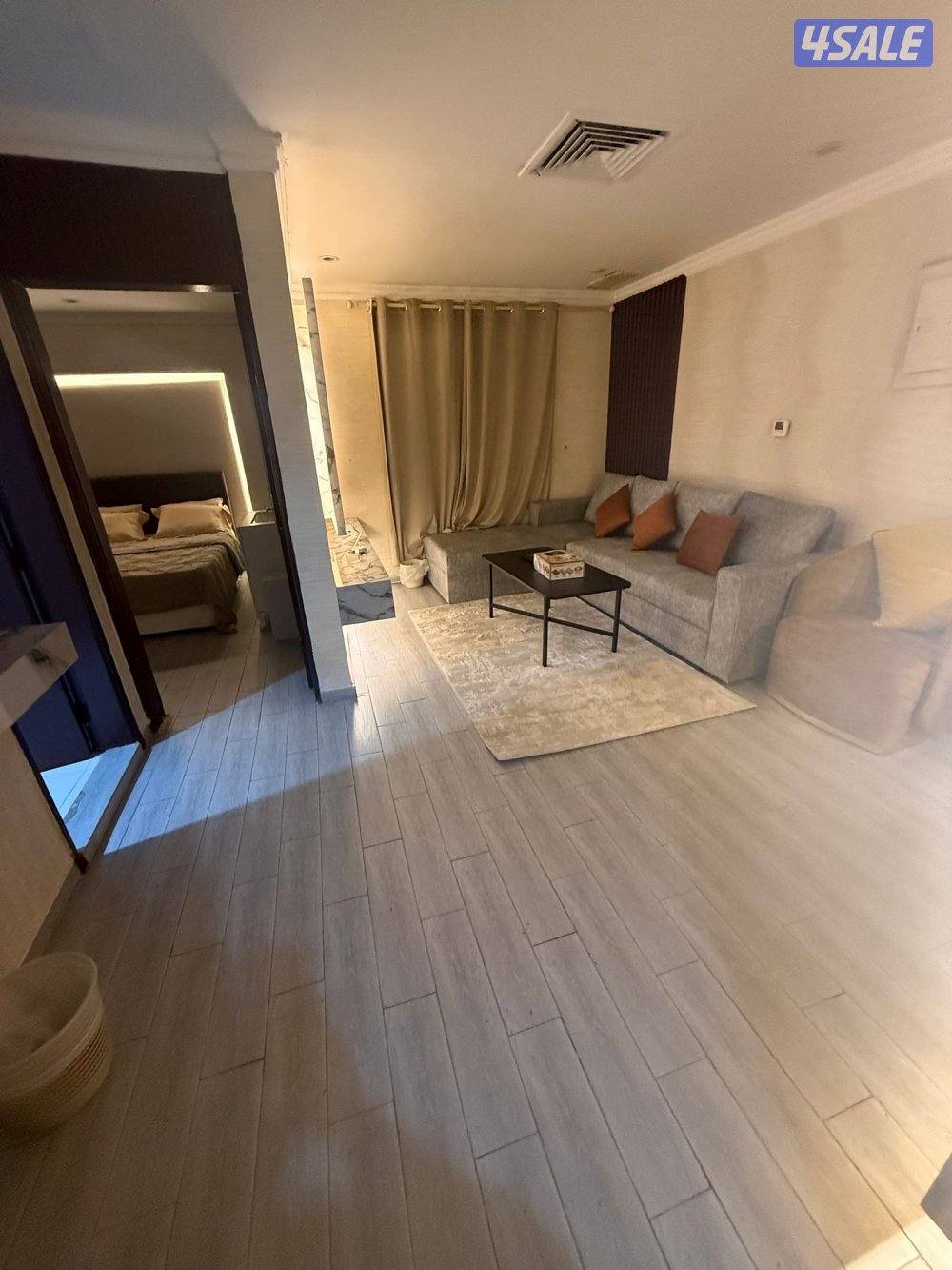 يوجد لدينا شقق الايجار غرفه وصاله ومطبخ وحمام تشطيب سوبر لوكس خلو فاضي2