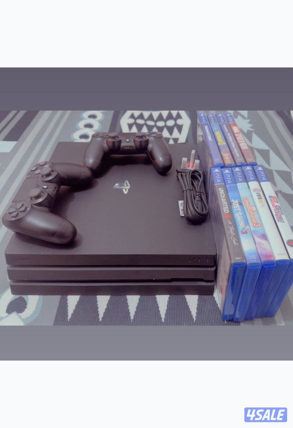 شبه جديدة سـوني4بـرو لم تفتح من قبل واشرطه جدد ويدتيـن اصلـيات0