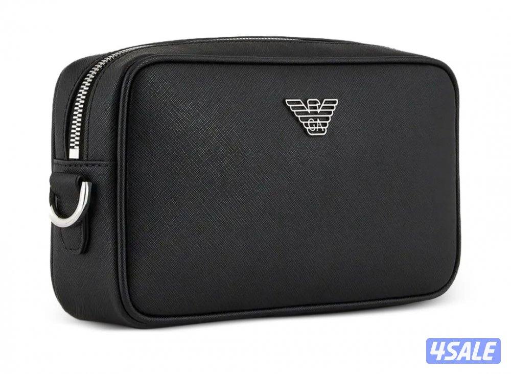 حقيبه يد رجاليه ارماني استعمال خفيف، أصليه من بوتيك الكويت2