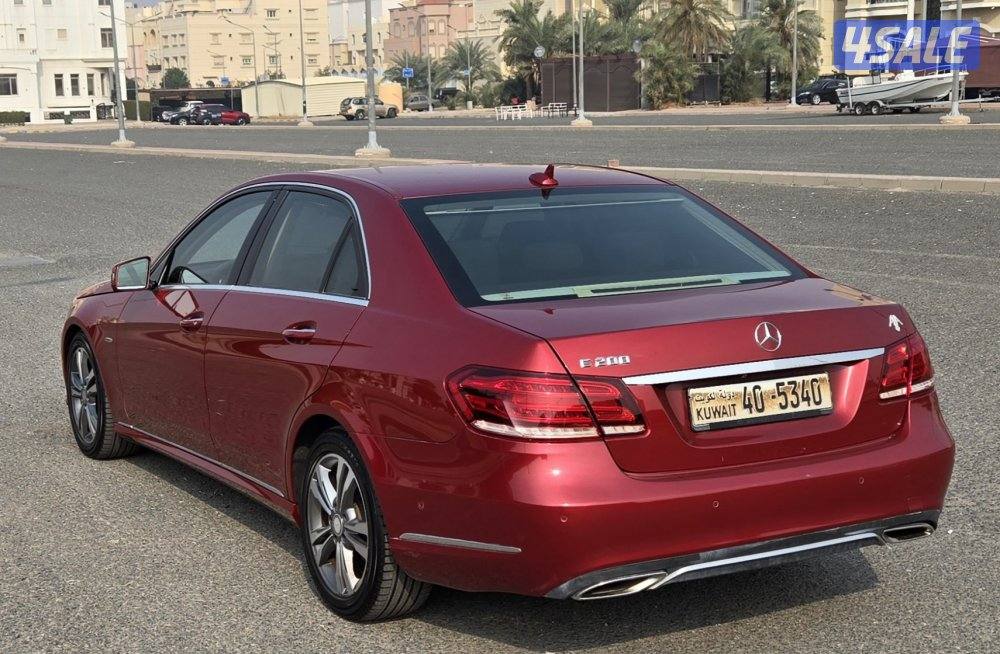 Mercedes E200 2016 full option شرط الفحص صبغ الوكاله4