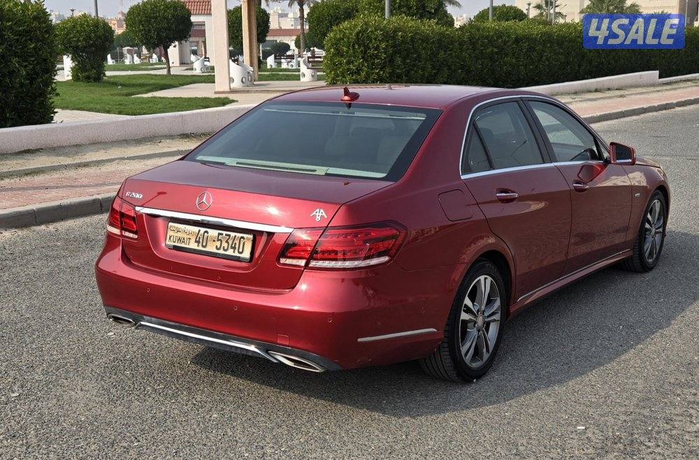 Mercedes E200 2016 full option شرط الفحص صبغ الوكاله6