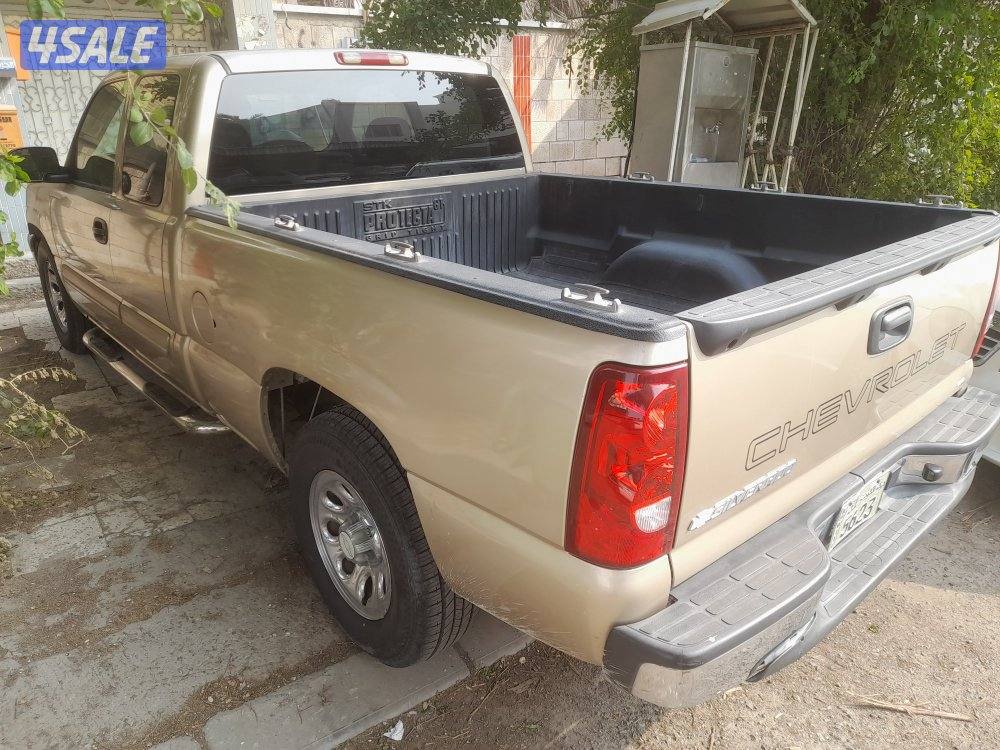 وانيت شفر سلفرادو قماره ونص 2006 بحالة الوكاله نظيفة جدا أحلي استعمال1