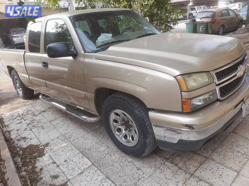 وانيت شفر سلفرادو قماره ونص 2006 بحالة الوكاله نظيفة جدا أحلي استعمال3