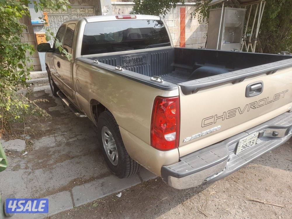 وانيت شفر سلفرادو قماره ونص 2006 بحالة الوكاله نظيفة جدا أحلي استعمال6