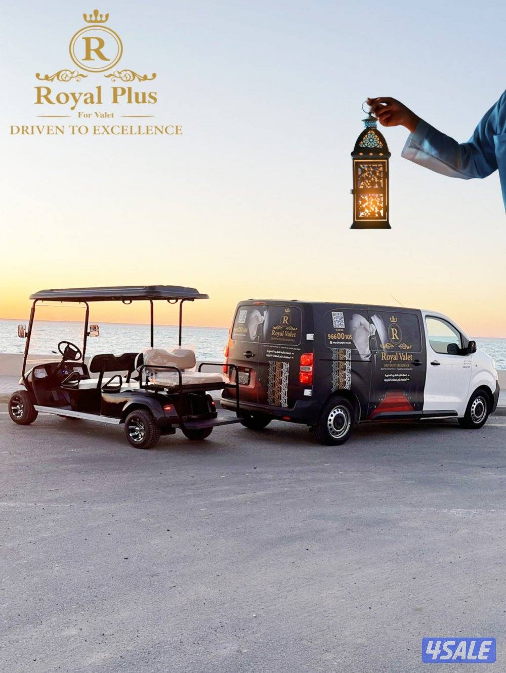 للإيجار جولف كار للمناسبات والفعاليات ( ايجار يومي بالسائق)1