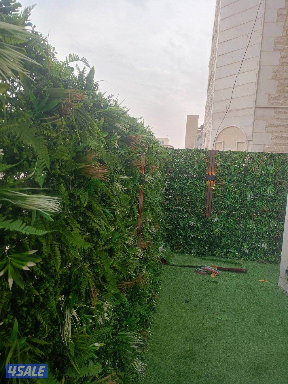 تركيب ثيل صناعي وطبيعي وسور للحديقه تركيب شبكات الري بأفضل الأسعار7