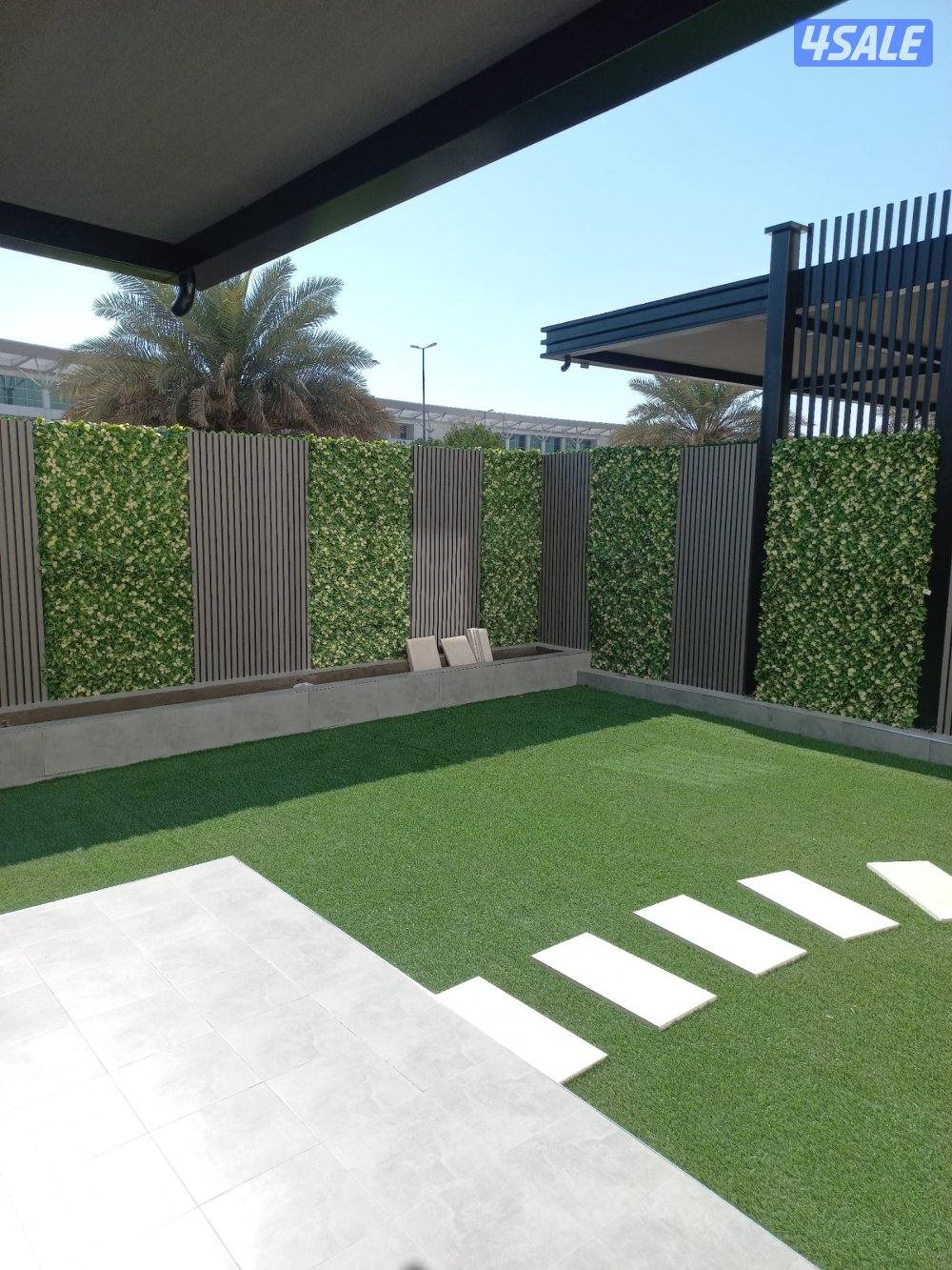 تركيب ثيل صناعي وطبيعي وسور للحديقه تركيب شبكات الري بأفضل الأسعار12