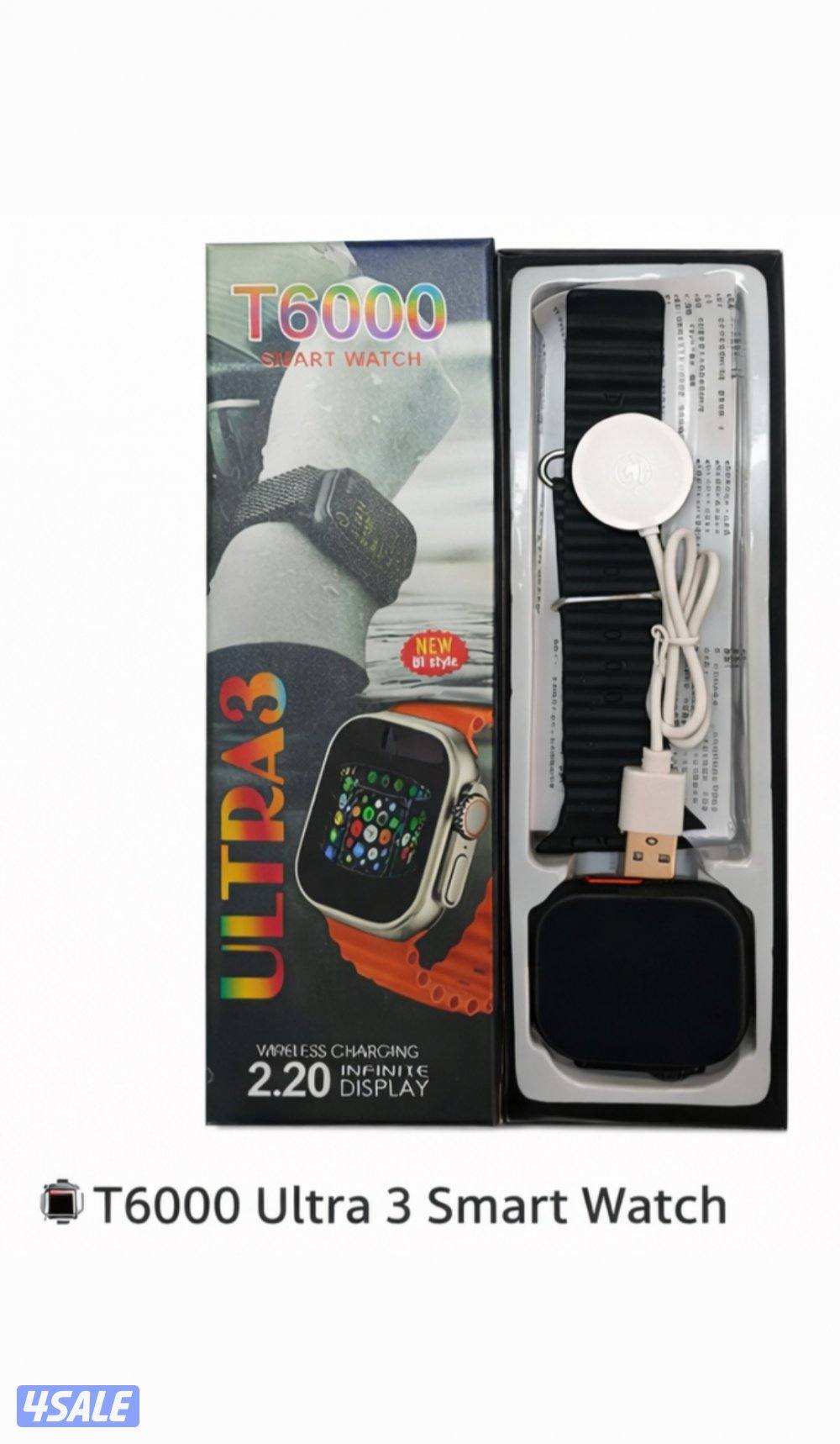 ساعة T6000 Ultra 3 الذكية
T6000 Ultra 3 Smart Watch0