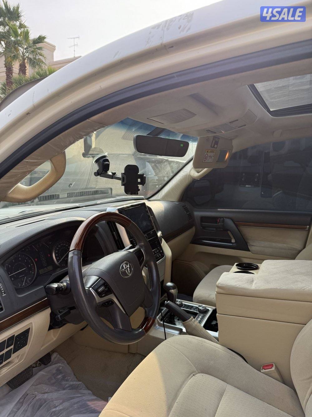 لاندكروز 2017 صبغ الوكاله شرط الفحص سيرفس منتظم الفحص وياه4