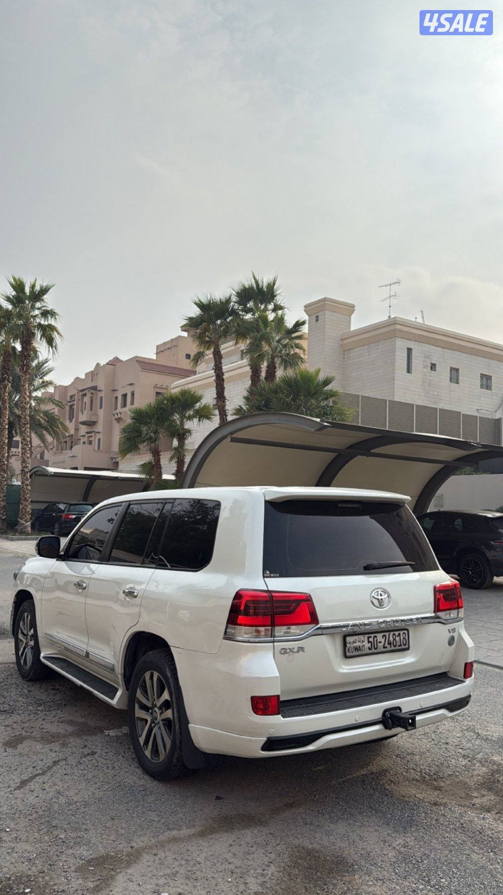 لاندكروز 2017 صبغ الوكاله شرط الفحص سيرفس منتظم الفحص وياه2