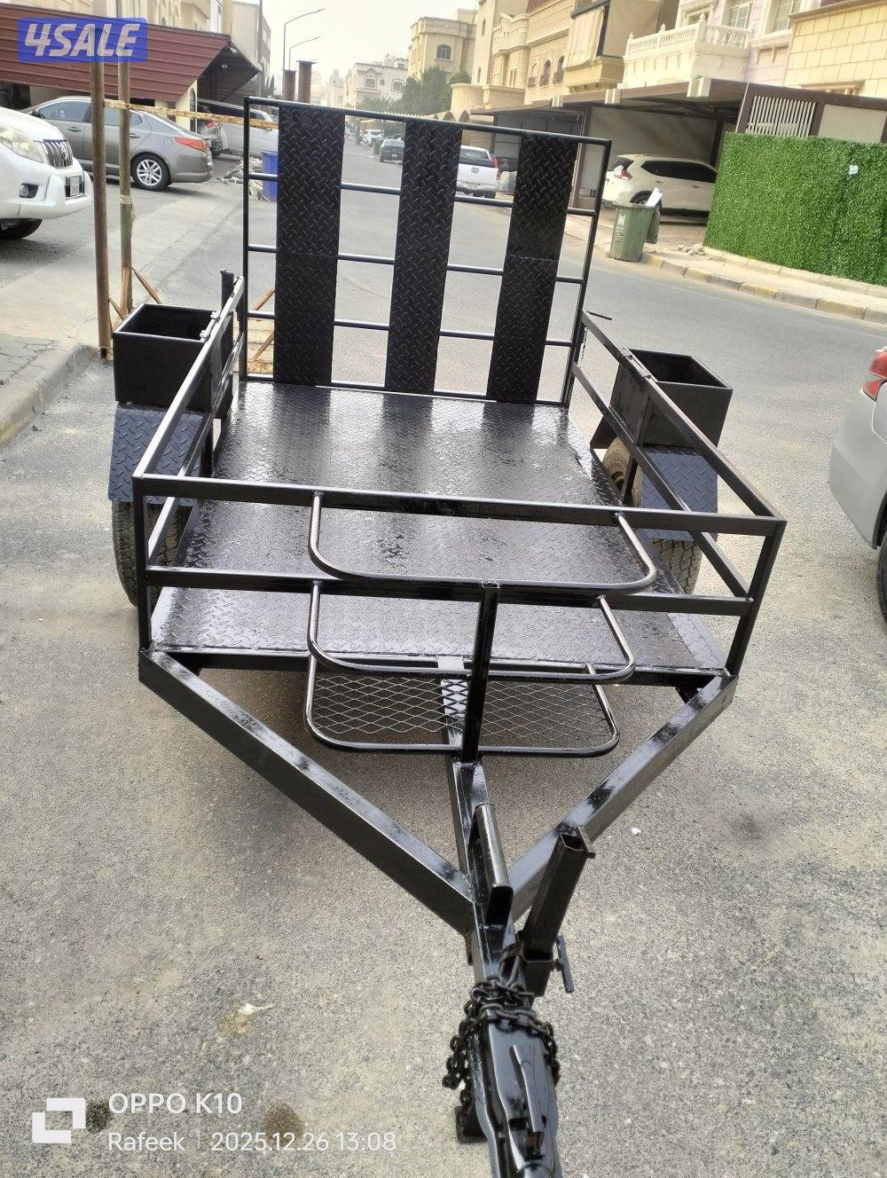 بيعة سريعة. عربانة قلص مترين ب ١.٣٣ متر وفوقها قاعدة تانكي0