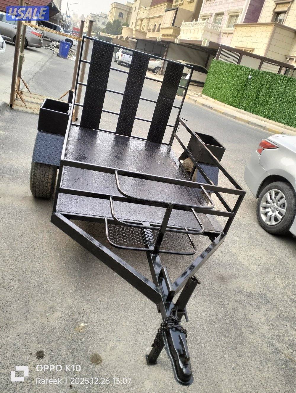 بيعة سريعة. عربانة قلص مترين ب ١.٣٣ متر وفوقها قاعدة تانكي2