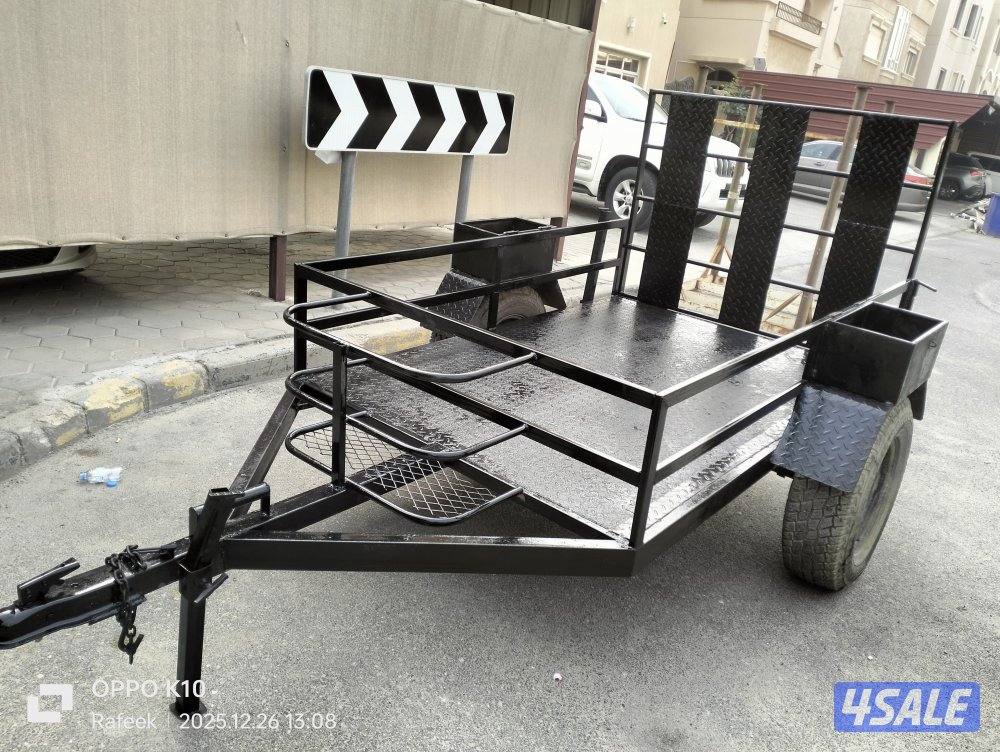 بيعة سريعة. عربانة قلص مترين ب ١.٣٣ متر وفوقها قاعدة تانكي3