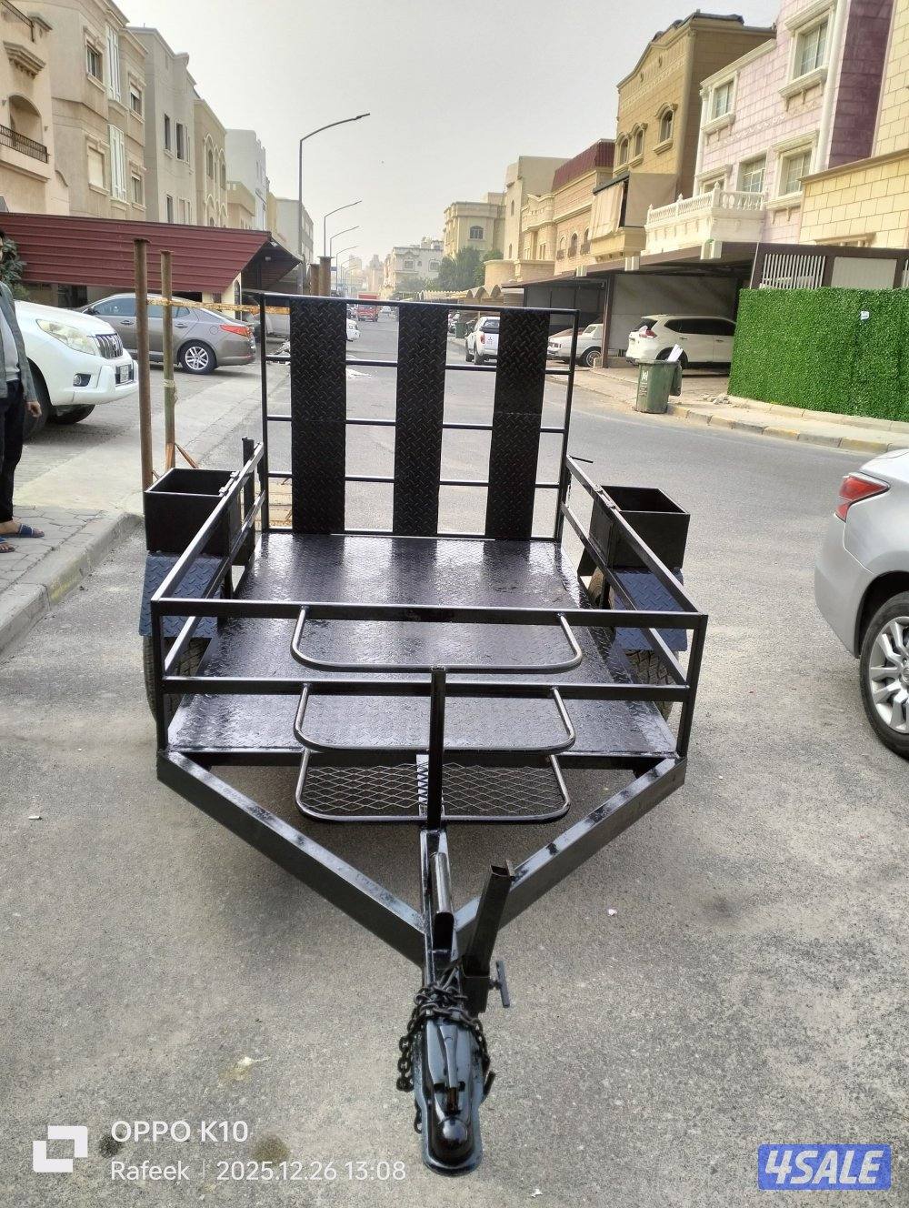 بيعة سريعة. عربانة قلص مترين ب ١.٣٣ متر وفوقها قاعدة تانكي5