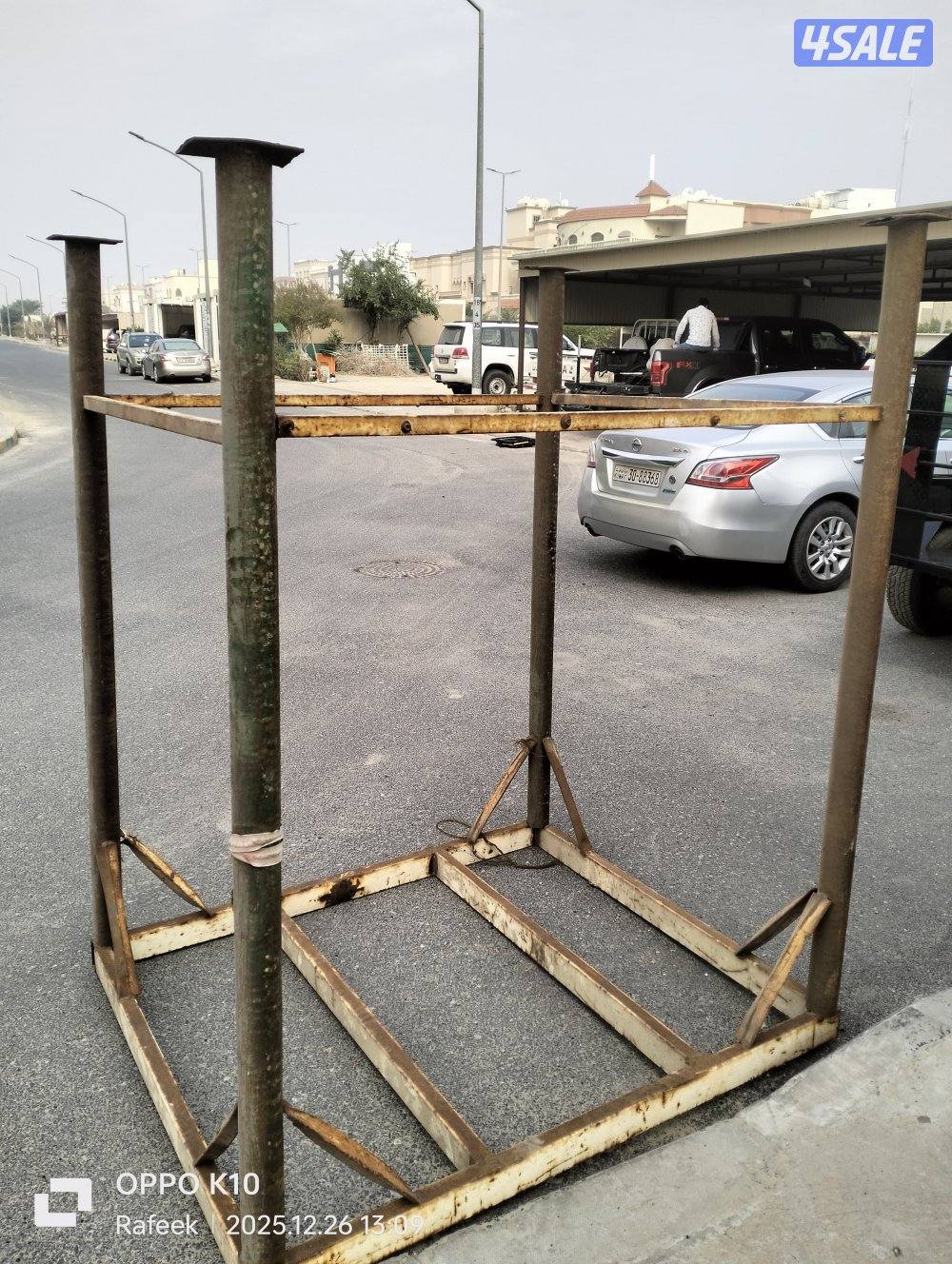 بيعة سريعة. عربانة قلص مترين ب ١.٣٣ متر وفوقها قاعدة تانكي10