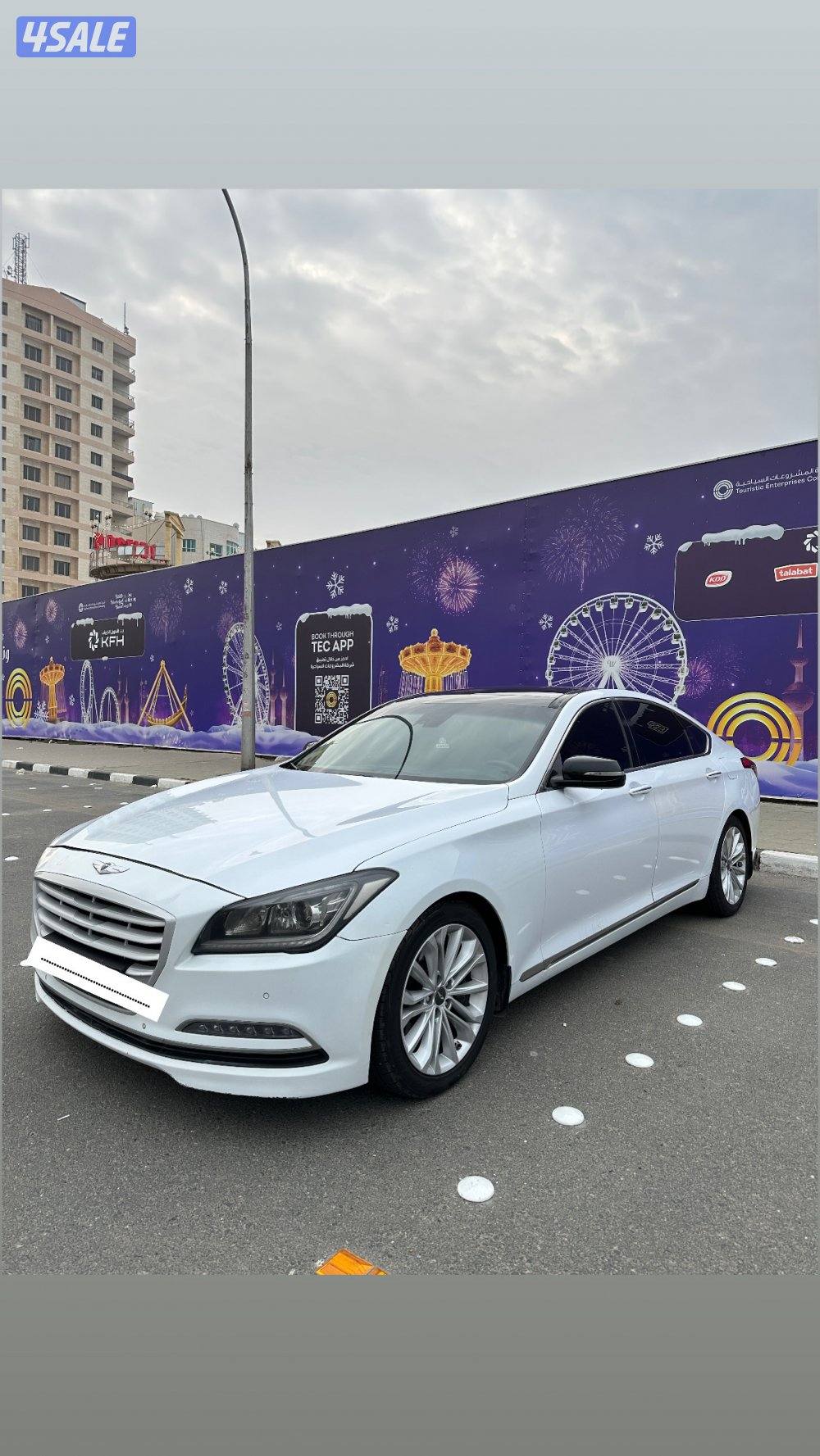 جنسس 2016 ممشى 190 الف كيلو فول ابشن بانوراما0