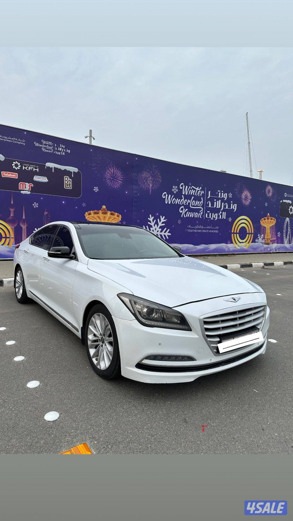 جنسس 2016 ممشى 190 الف كيلو فول ابشن بانوراما1