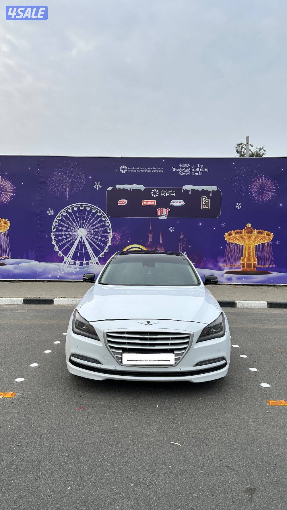 جنسس 2016 ممشى 190 الف كيلو فول ابشن بانوراما2