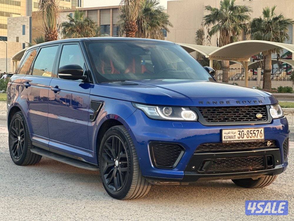 للبيع رنج سبورت SVR v8 ماشي ١٢٠ الف كيلو0