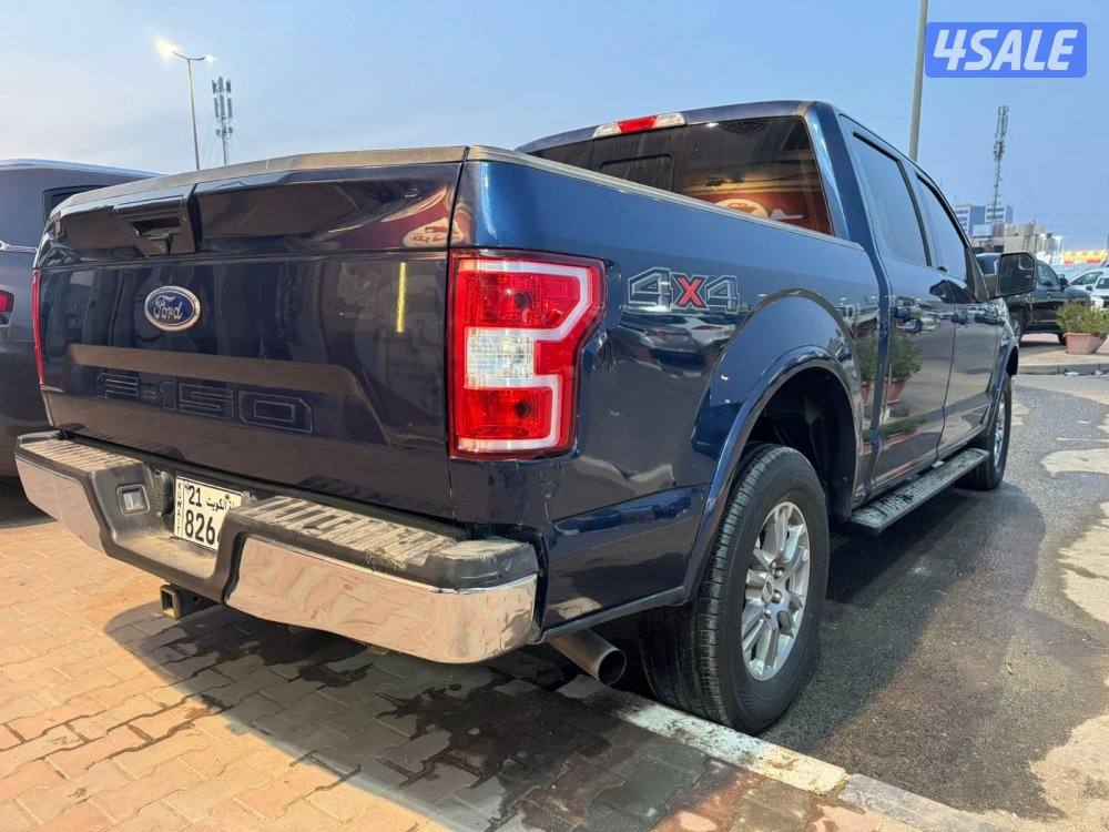 فورد F150 لاريت ٢٠١٩ عداد ١٨٧ ألف شرط الفحص صبغ وكاله غمارتين جلد دبل1