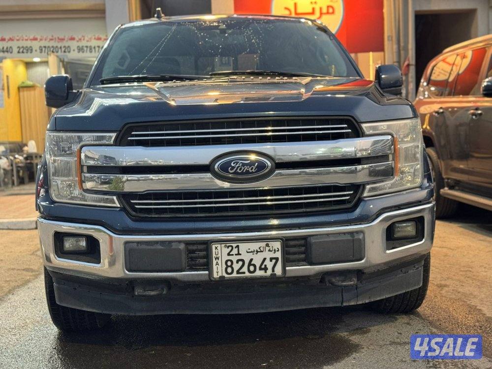 فورد F150 لاريت ٢٠١٩ عداد ١٨٧ ألف شرط الفحص صبغ وكاله غمارتين جلد دبل2