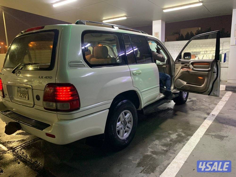 للبيع جيب لكزس وارد ساير موديل 1999 شرط الفحص قير ومكينه وشاصي4