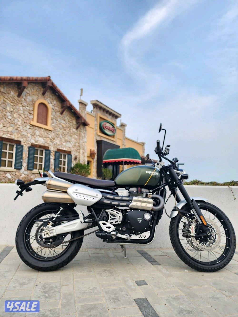 ترايمف سكرامبلر ١٢٠٠ triumph scrambler 12001