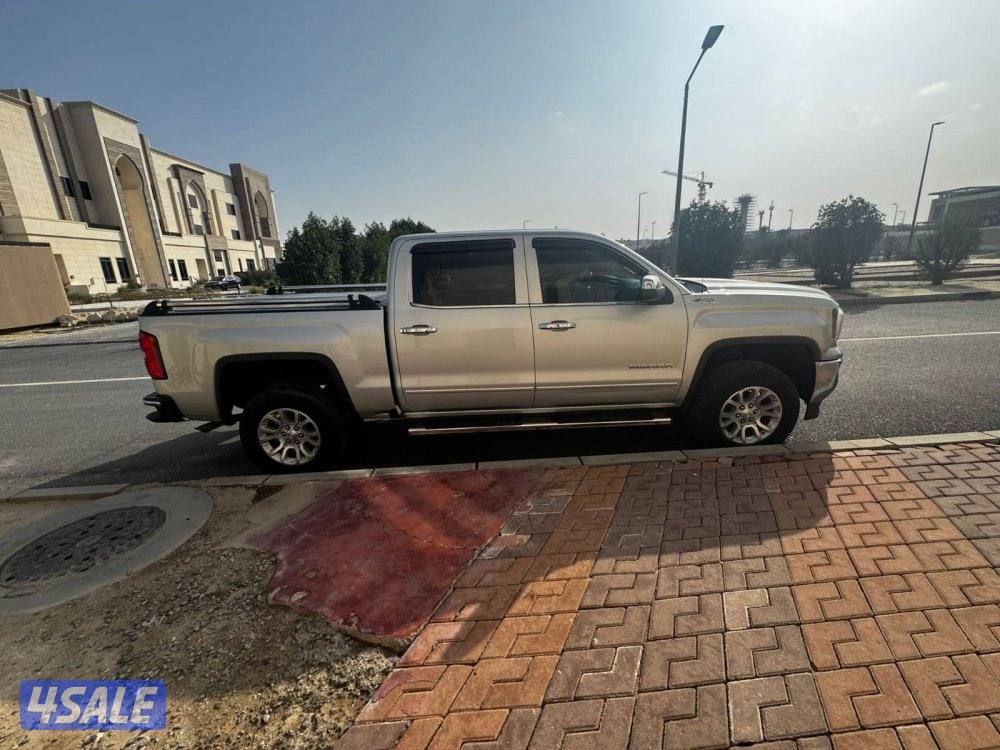 سييرا Z71 SLE ٢٠١٦ وارد قطر عداد ١٥٥ ألف شرط الفحص صبغ وكاله غمارتين3