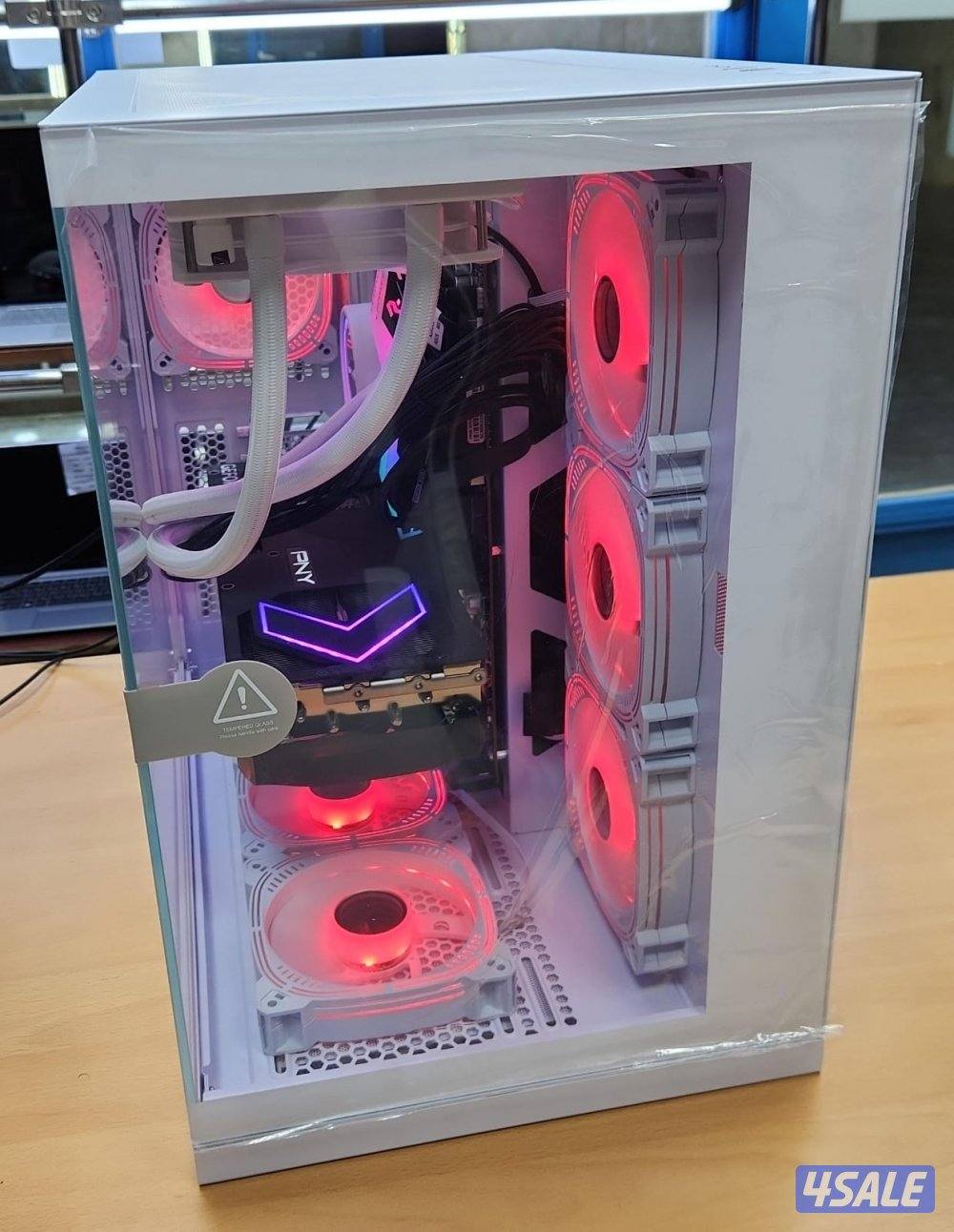 للبيع بي سي AMD Ryzen7 9800X3D 4.7GHZ/32GB ram/2TB ssd m.2Nvme /5080 R1