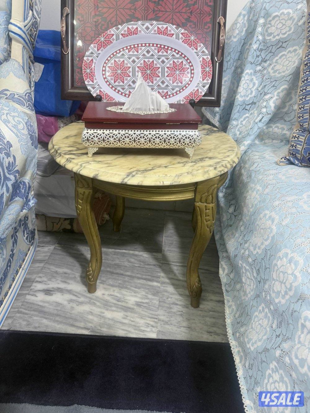طقم جلوس فاخر متكامل- set living room8