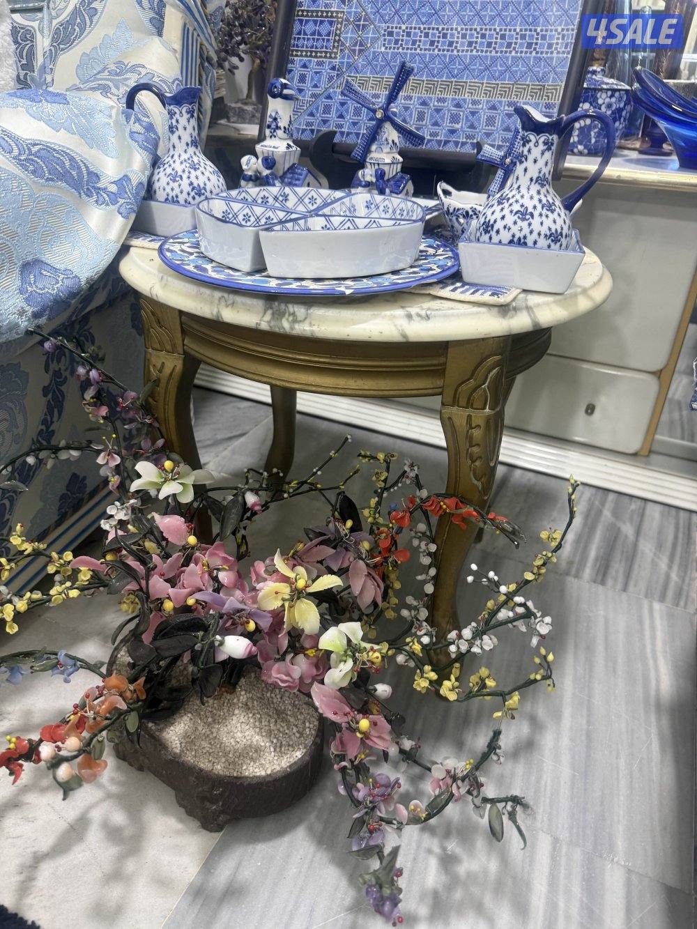 طقم جلوس فاخر متكامل- set living room9