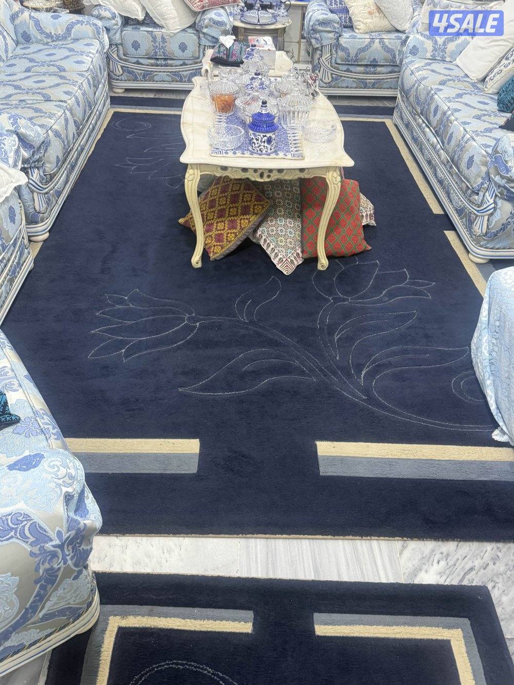 طقم جلوس فاخر متكامل- set living room14