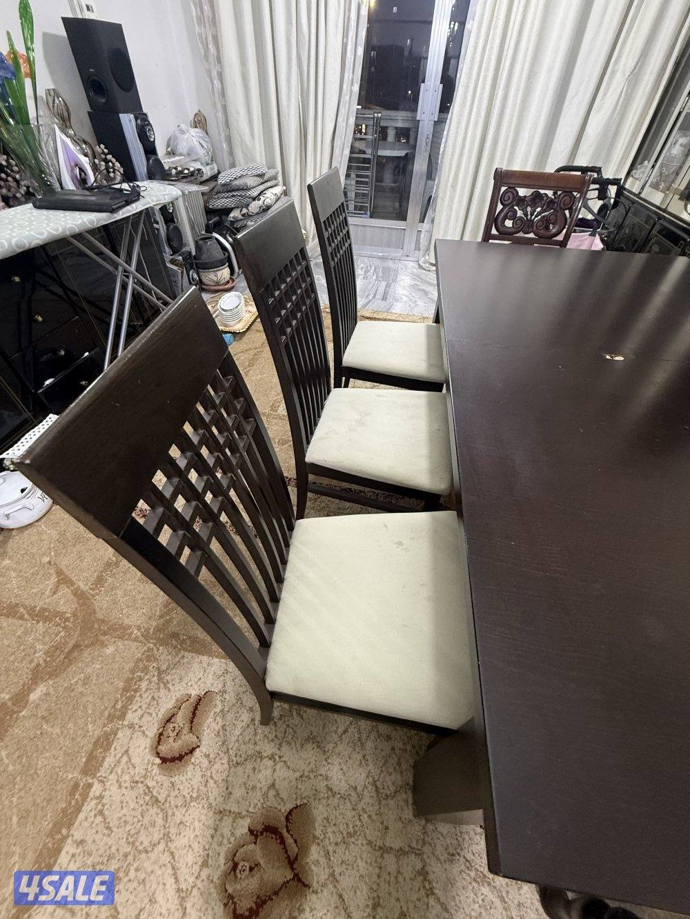 طاولة طعام قابلة للتمديد Extendable dining table5