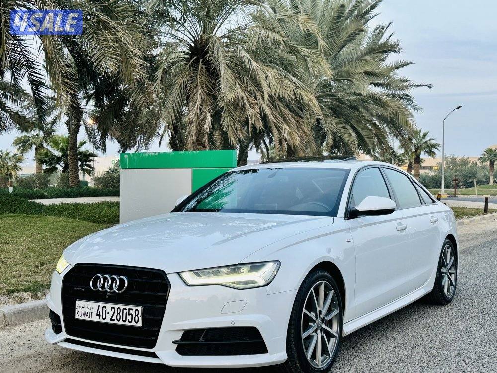 للبيع اودي A6 صبغ الوكاله عداد 59 الف1