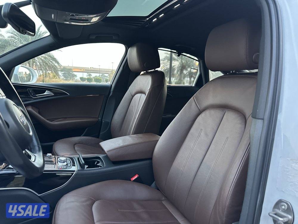 للبيع اودي A6 صبغ الوكاله عداد 59 الف9