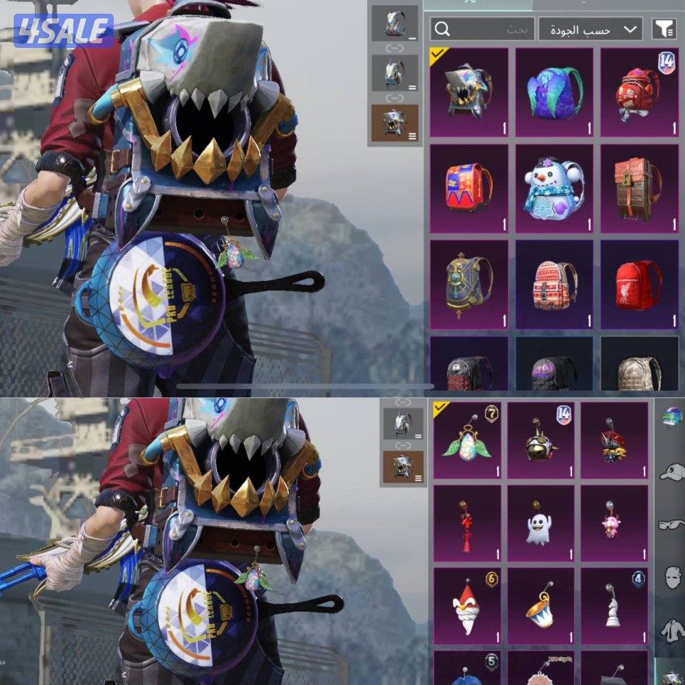 حسابات ببجي منوعه ~ مثك وزلاجه نزول الطياره✈️⛷️6