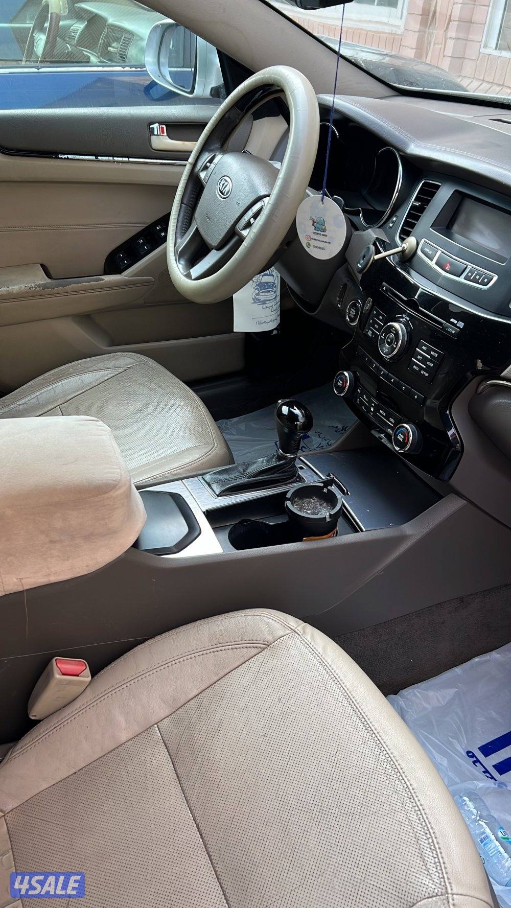 للبيع كيا كادينزا 2011 شرط الفحص قير مكينه شاصي0