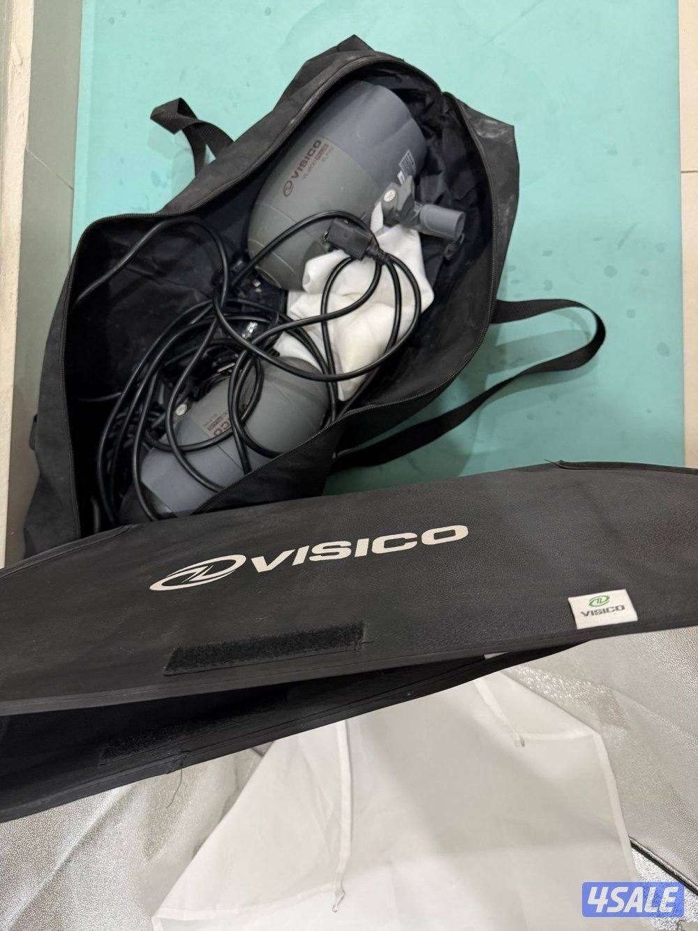 عدة بودكاست  كاملة مع ملحقات اضائة جودكس وفيسكو2