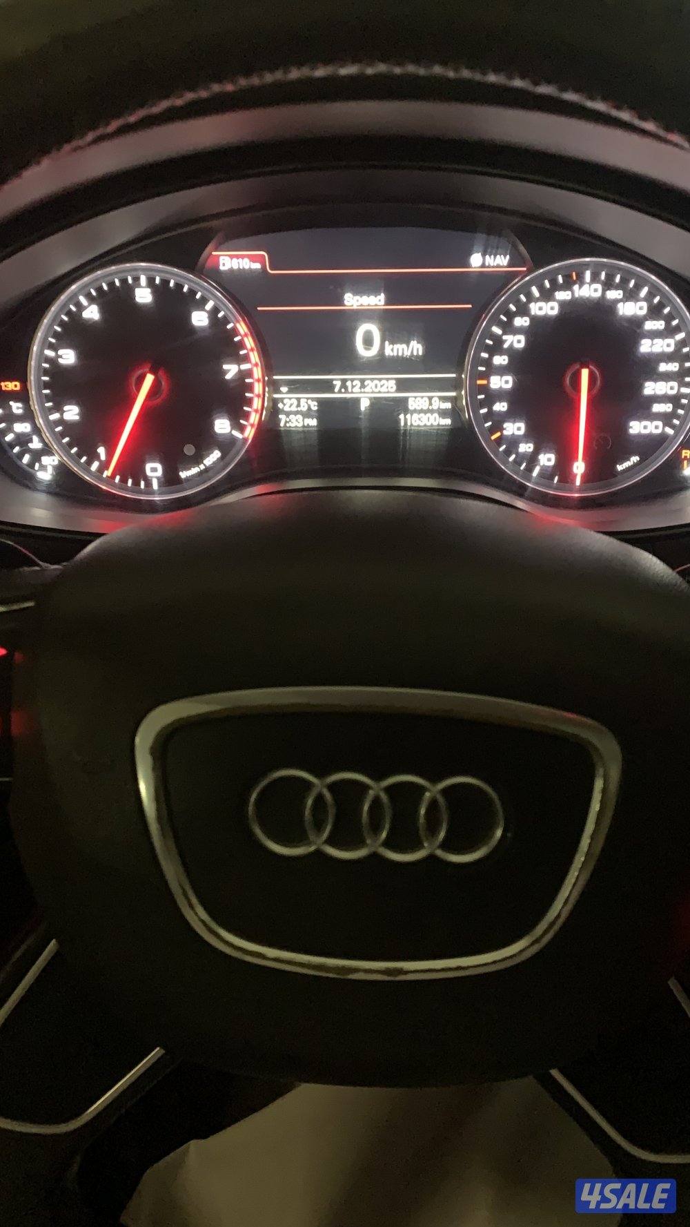 للبيع  اودي م2012  كواترو 6 سلندر صبغ وكاله استخدام شخصي5