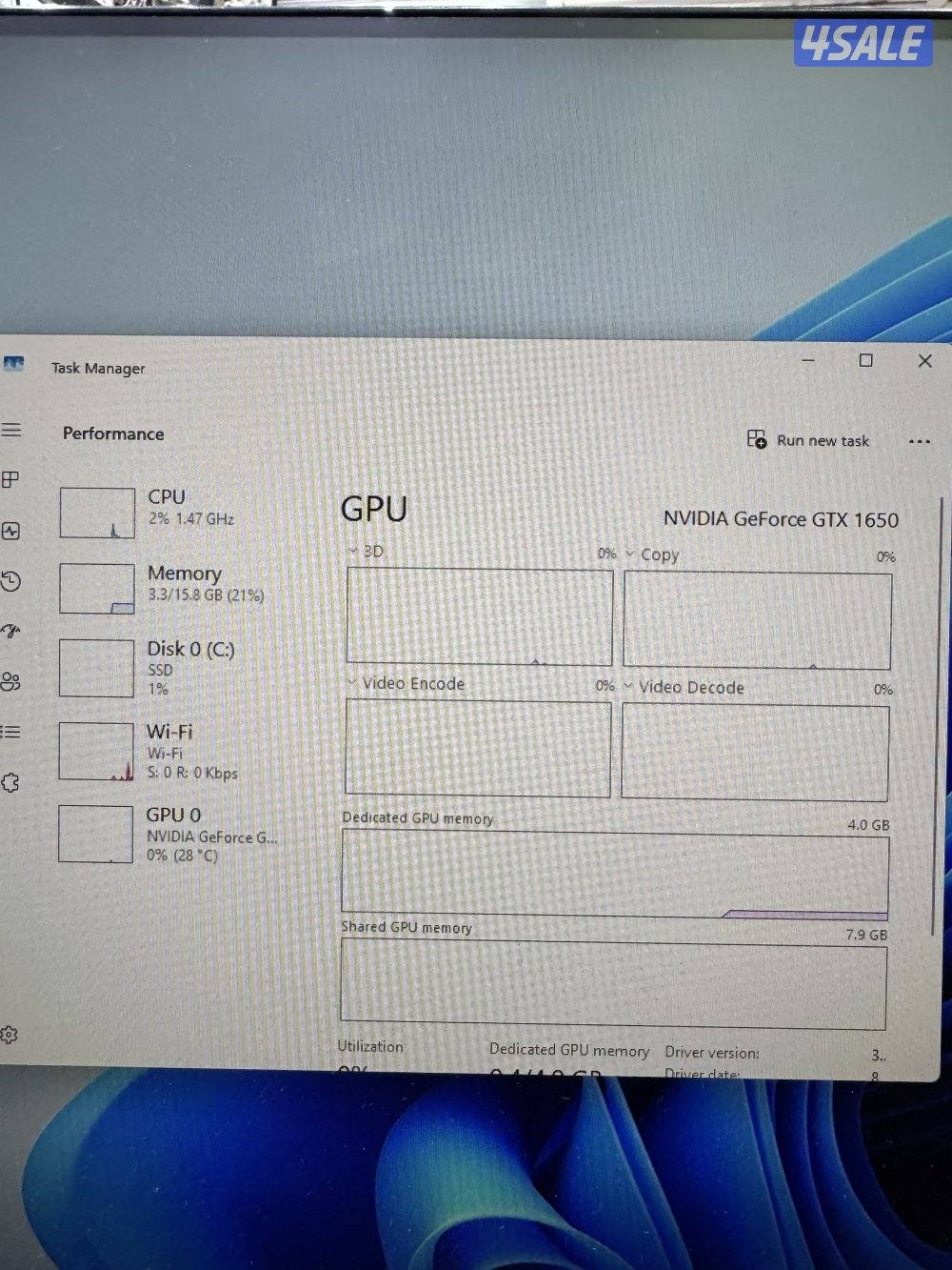 Msi Gameing Pc i5 12Th Generation Ram 16Gb ssd 1Tb Nadia 1650 GTX Same7