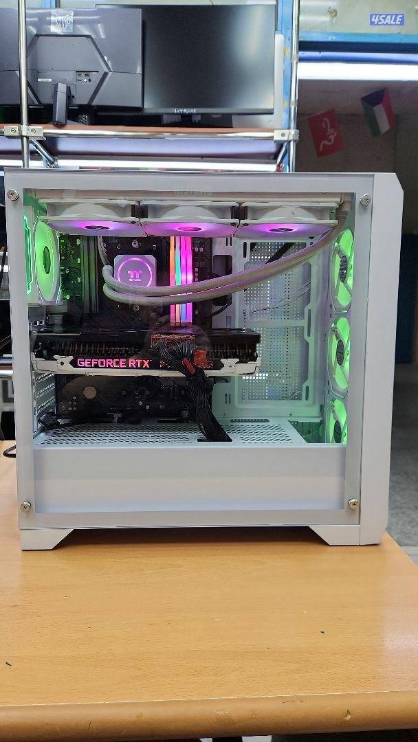 للبيع بي سيAmd Ryzen7  3.8GHZ/32GB ram/1TB ssd m.2 Nvme  3080TI RTX 120
