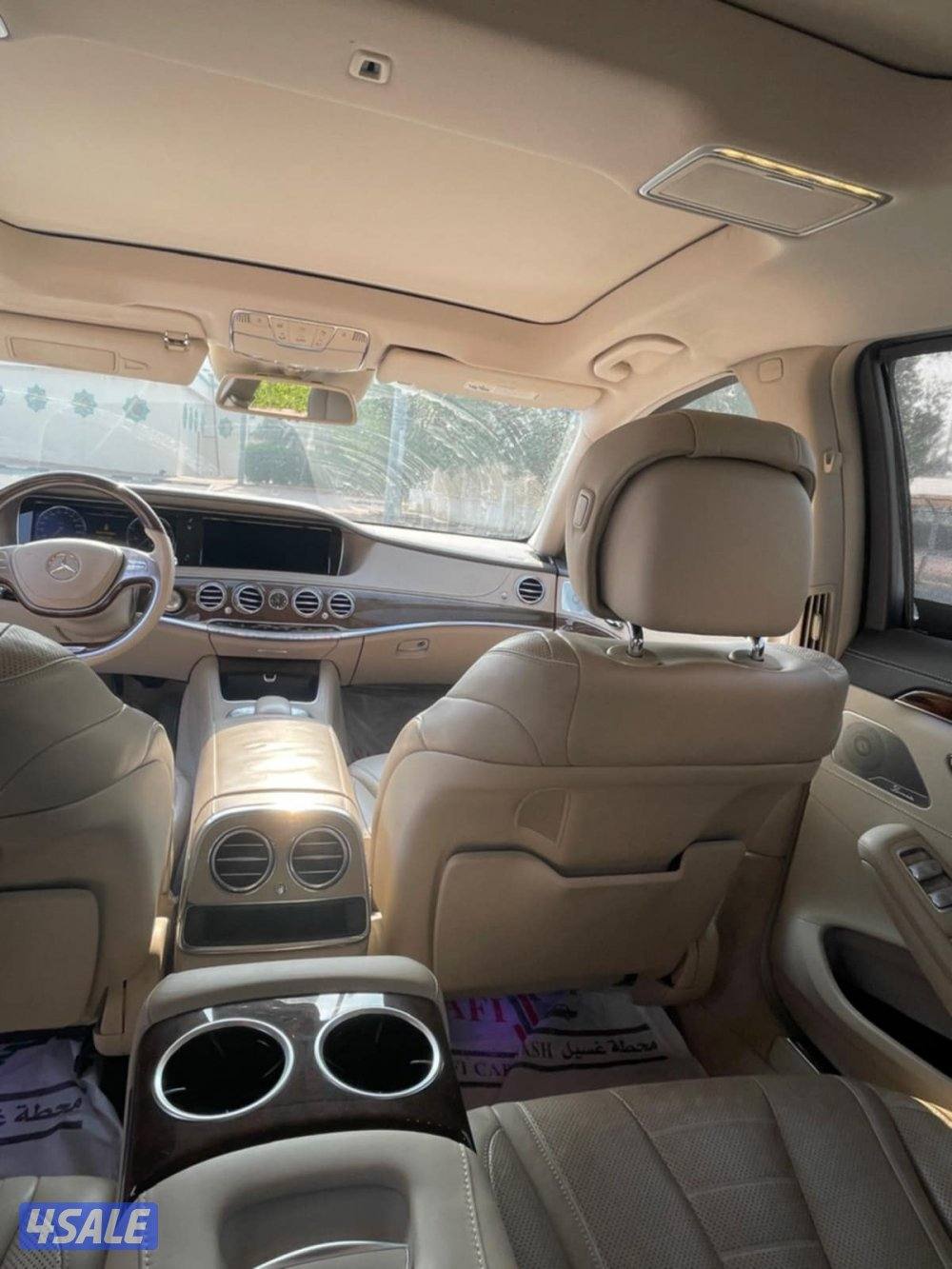 للبيع مرسيدس s550 موديل 2014 عداد 250 الف 8 سلندر اللون اسود 
والداخلي2