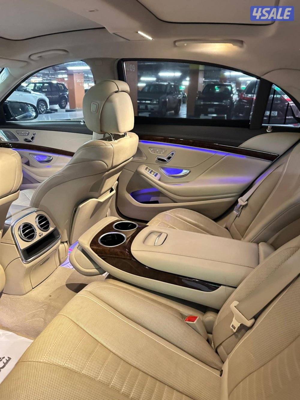 للبيع مرسيدس s550 موديل 2014 عداد 250 الف 8 سلندر اللون اسود 
والداخلي4