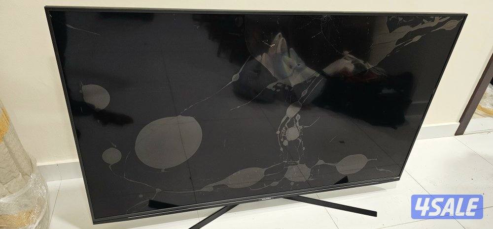 السلام عليكم شاشة ماركة تركية 65 بوصة سمارت الشاشة مكسورة3