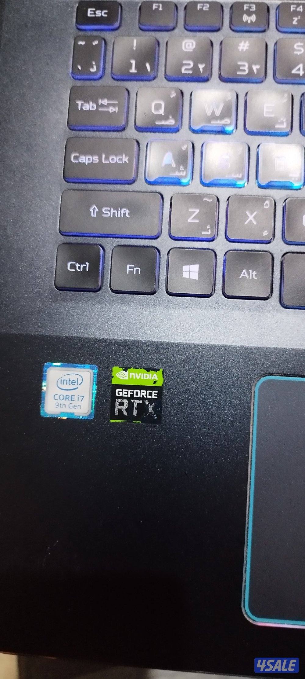 Acer Predator helios 300 gaming laptop rtx 2060 vram6 core i7 9th gen1