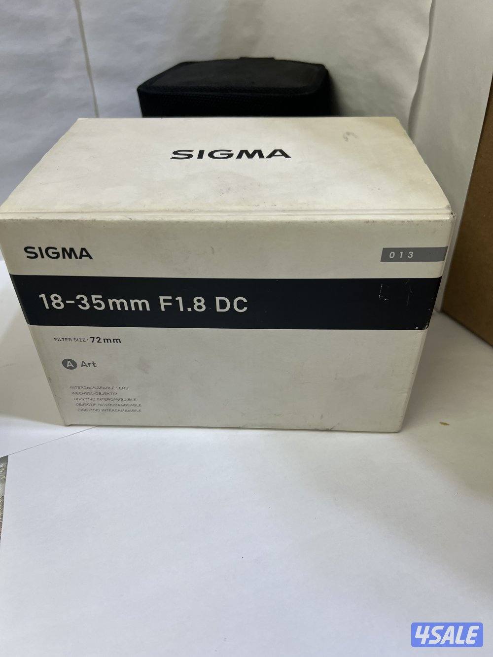 للبيع معدات تصوير: Sigma 18-35 وNikon 70-300 + شنطة Lowepro0