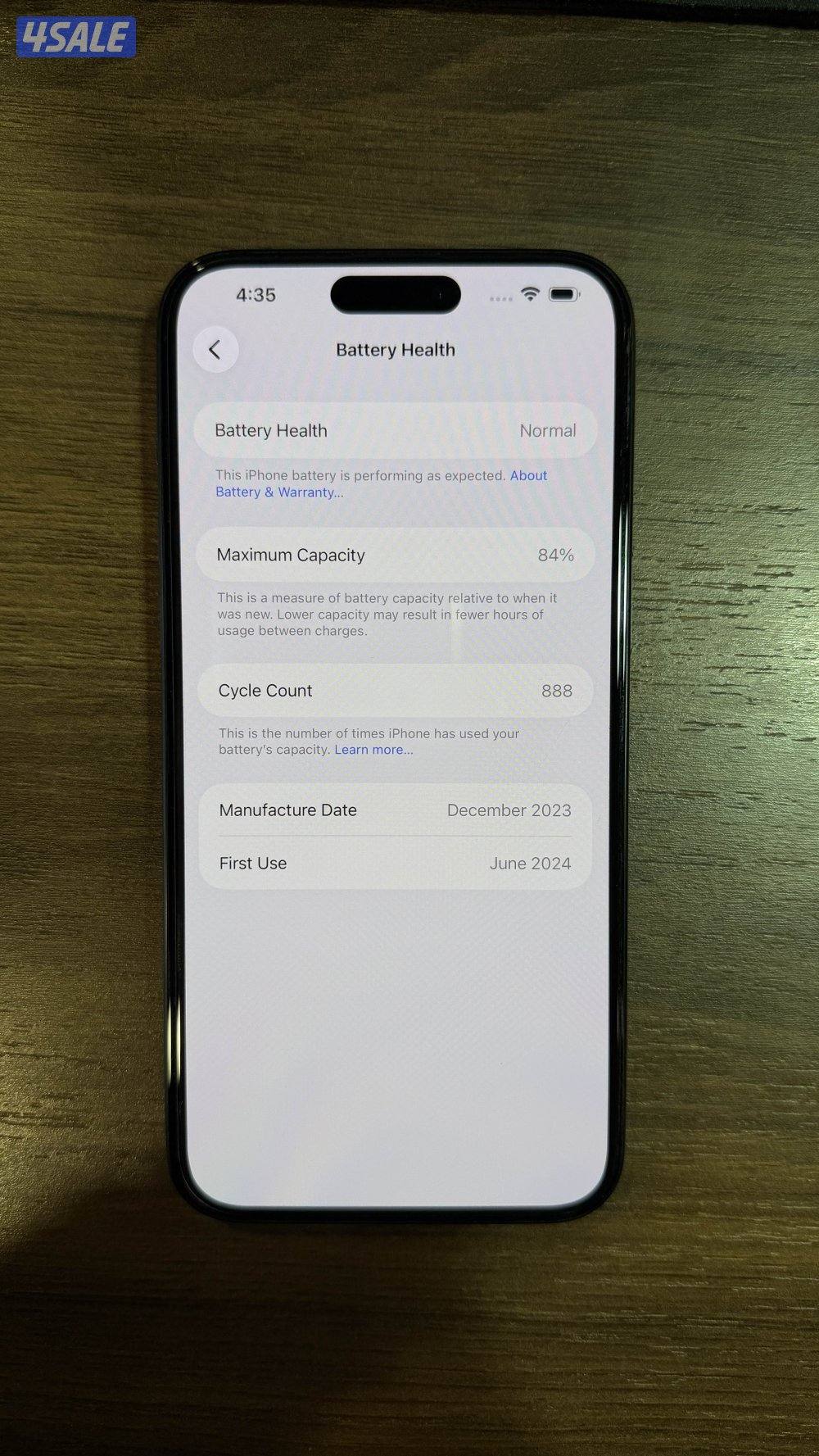 iPhone 15 Pro Max 256GB – Black Titanium | Urgent Sale6