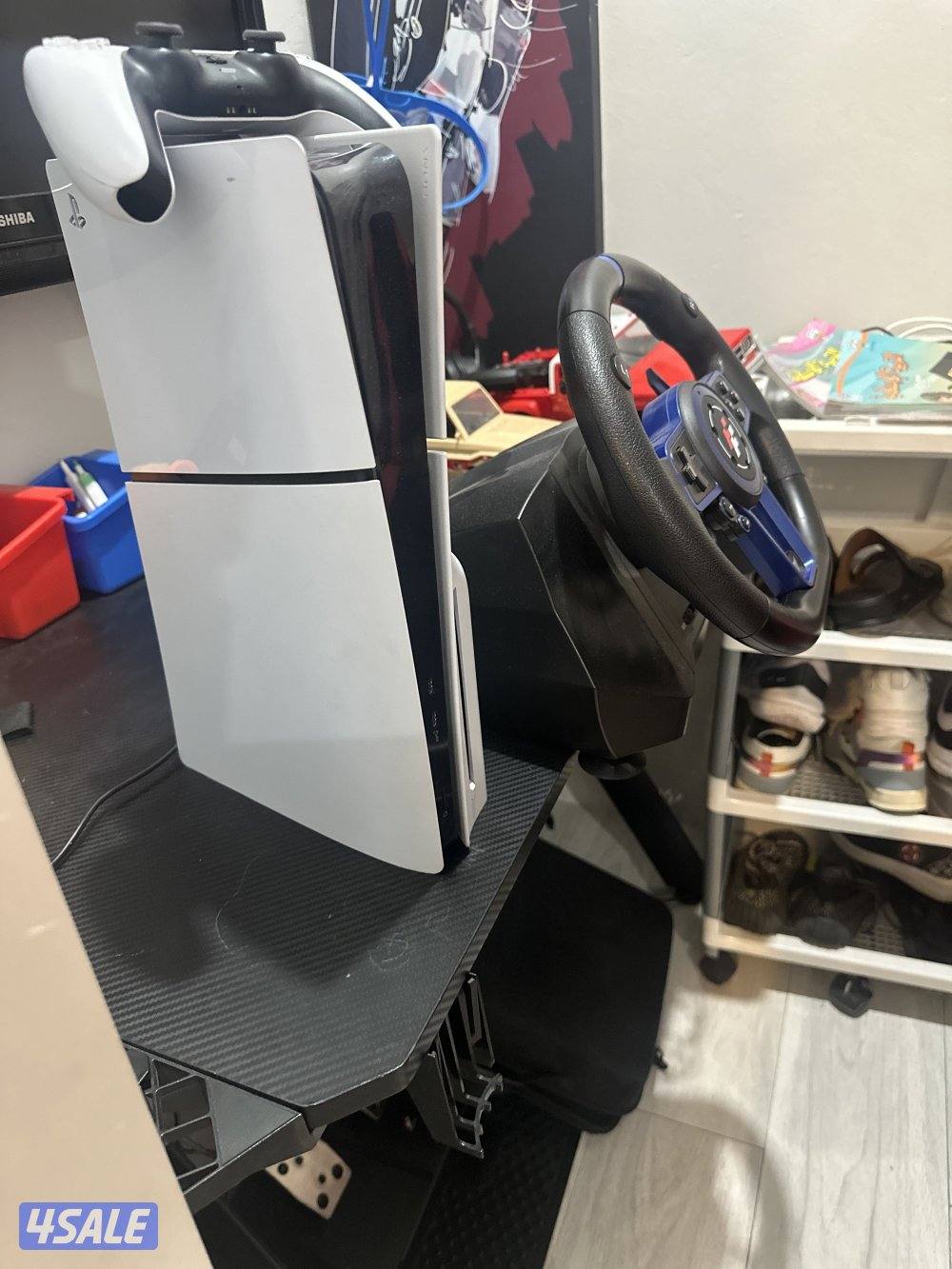 بلايستشين 5 مع شريط وجنطة وسكان و قير2