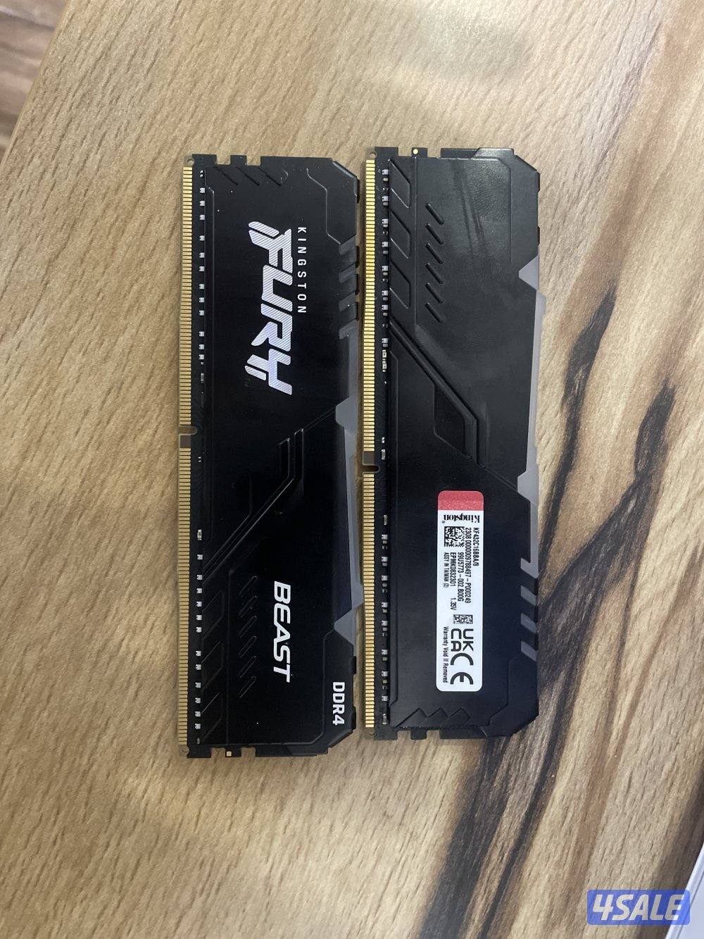 16 (8x2)GB DDR4 3200mhz RGB0