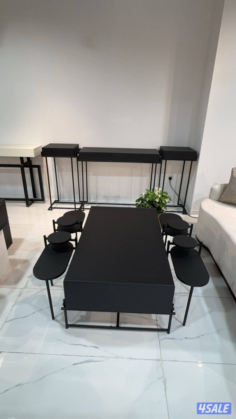 يوجد لدينا طاولات استقبال كونسولات بوفيهات صناعةمحلية   خدمة توصيل 🇰🇼3